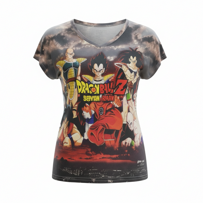 Action Hero Style Graphic T-Shirt for  Women – Casual Tee