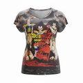 Action Hero Style Graphic T-Shirt for  Women – Casual Tee