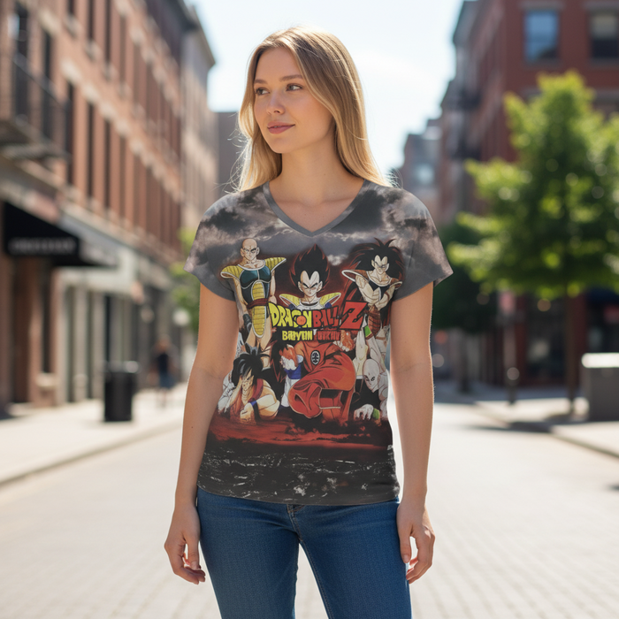 Action Hero Style Graphic T-Shirt for  Women – Casual Tee