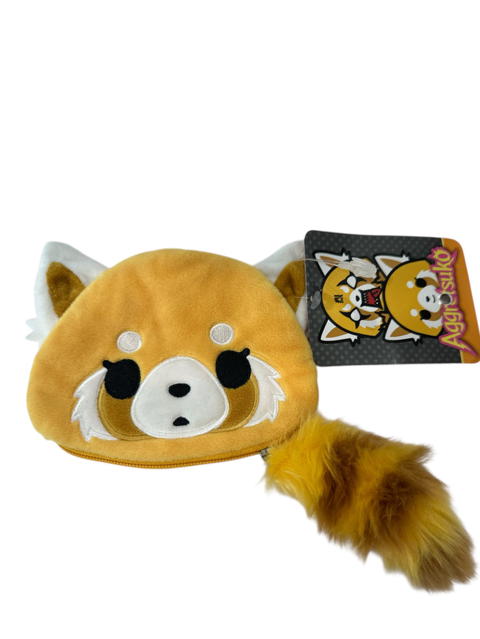 AGGRETSUKO® ANIME PLUSH COIN PURSE – 6”