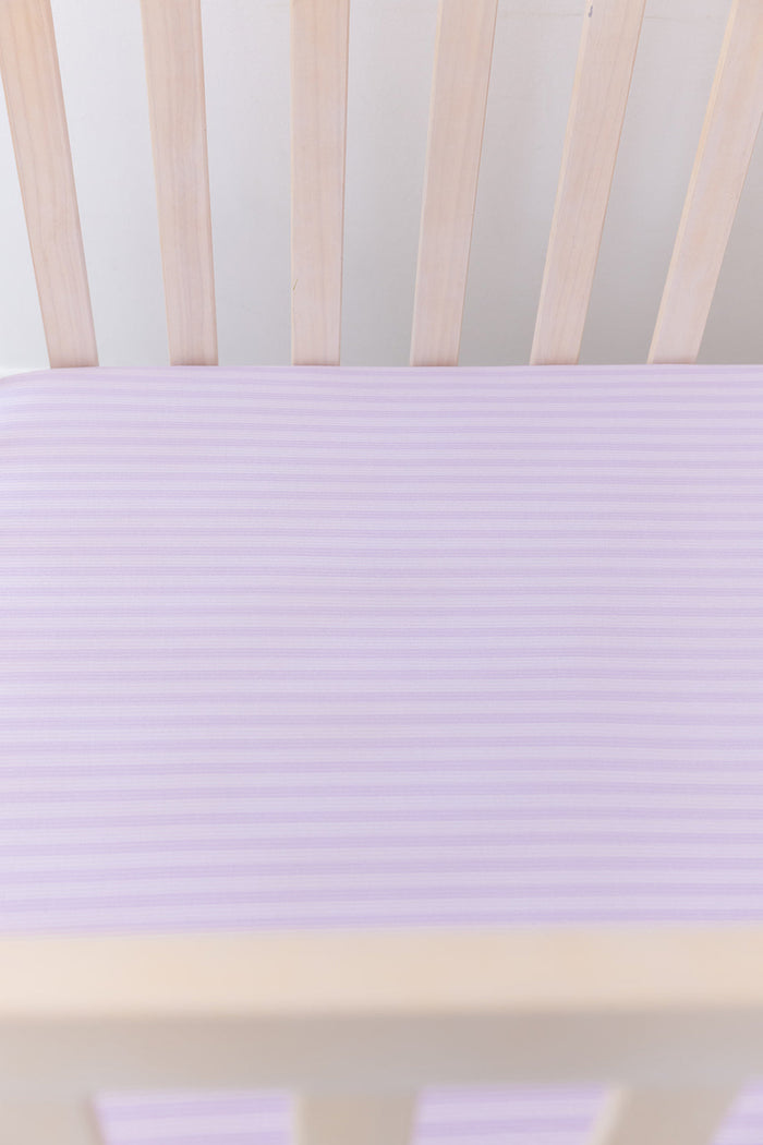 Amelia (ribbed) - Crib Sheet