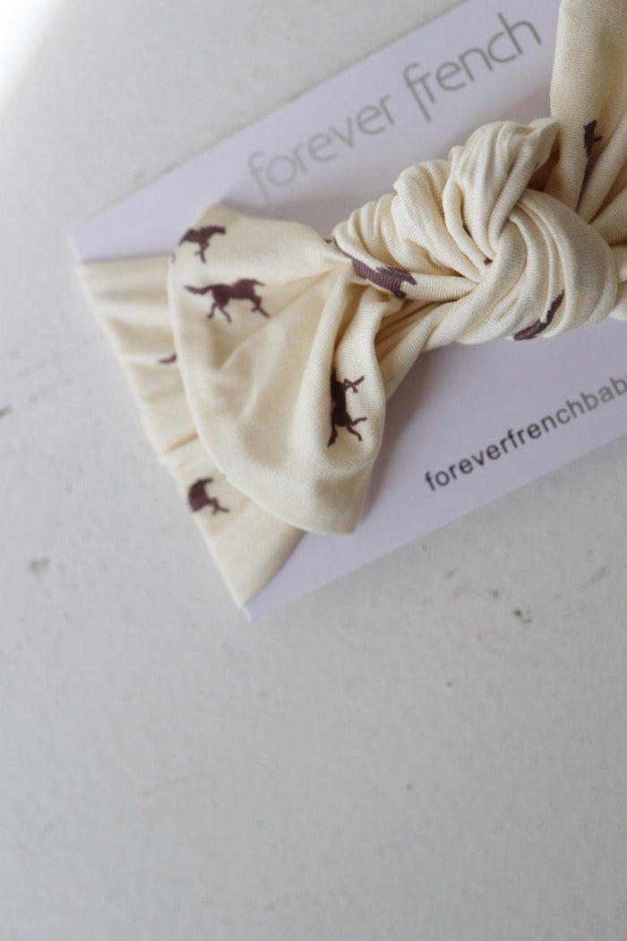 Bamboo Head Wrap | Wild Horses
