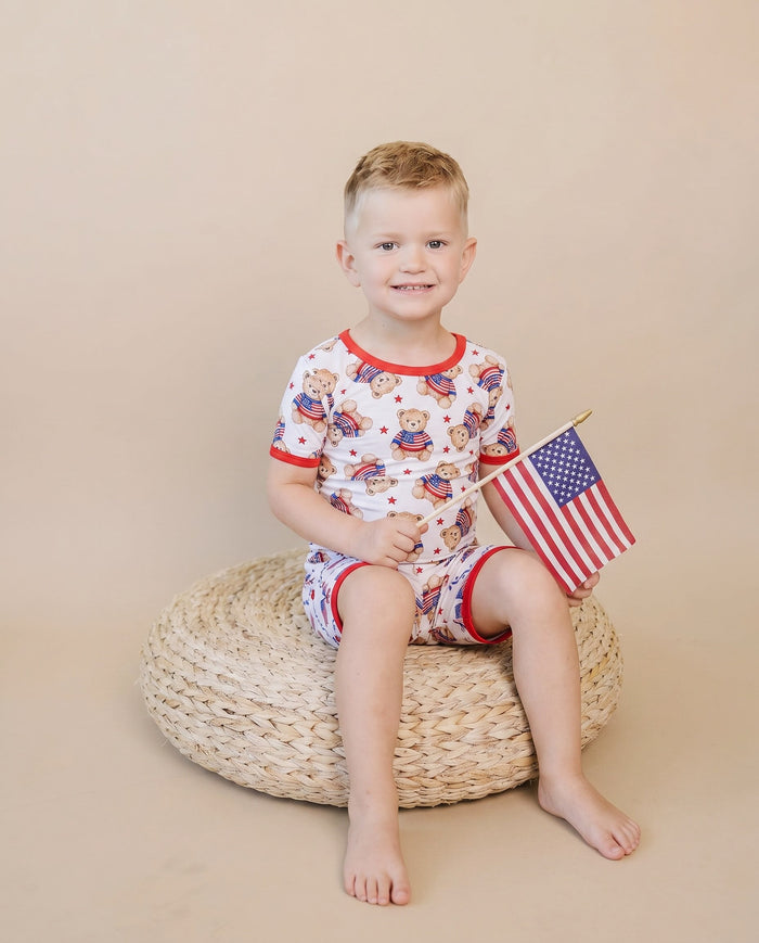 Bamboo Shorts Set | American Bear