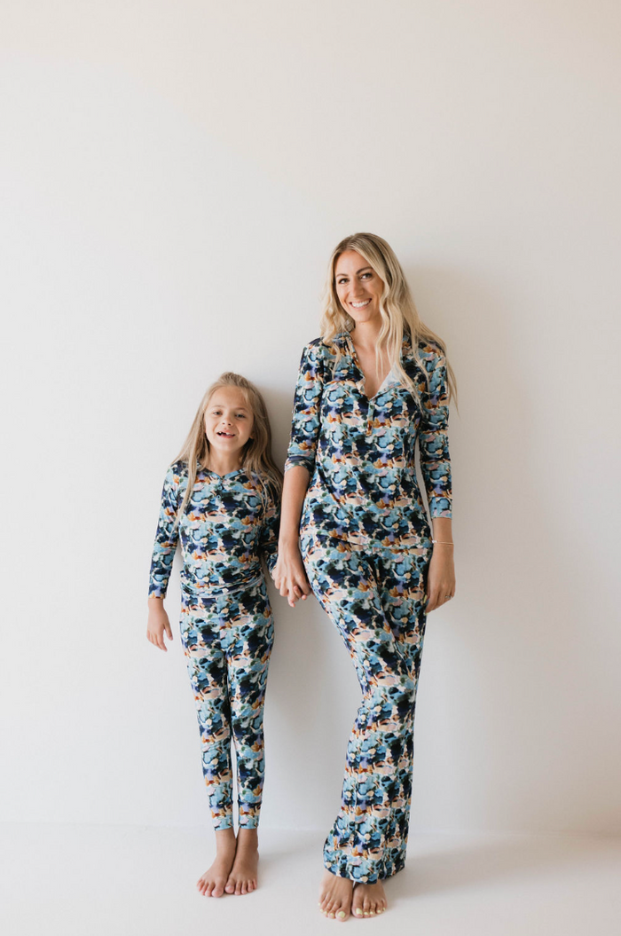 Bamboo Two Piece Pajamas | Charli Print