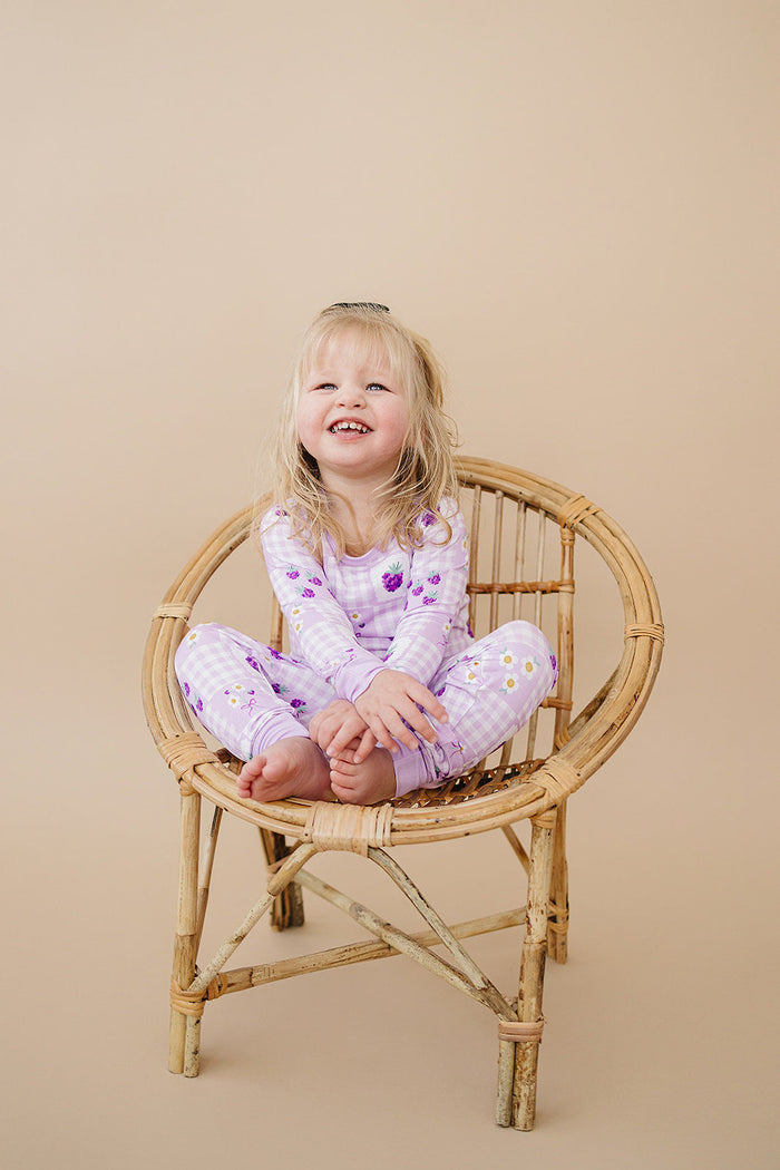 Bamboo Two Piece Set | Raspberry