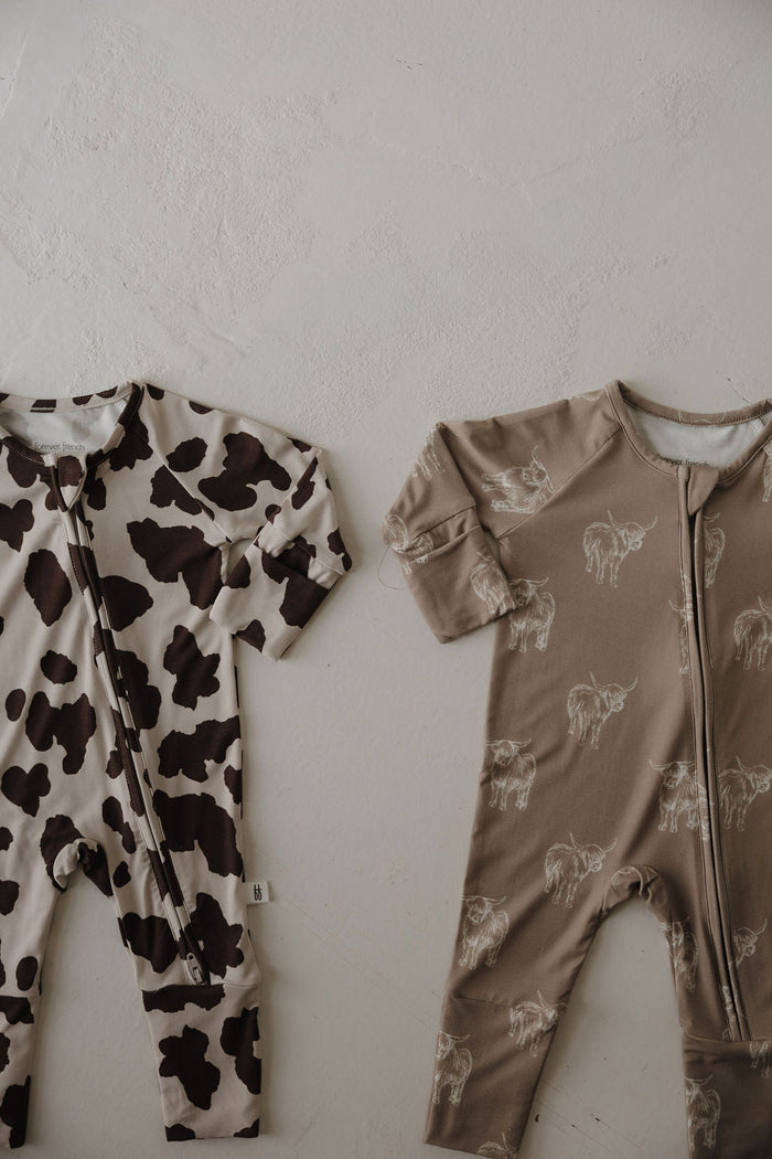 Bamboo Zip Pajamas | Highland