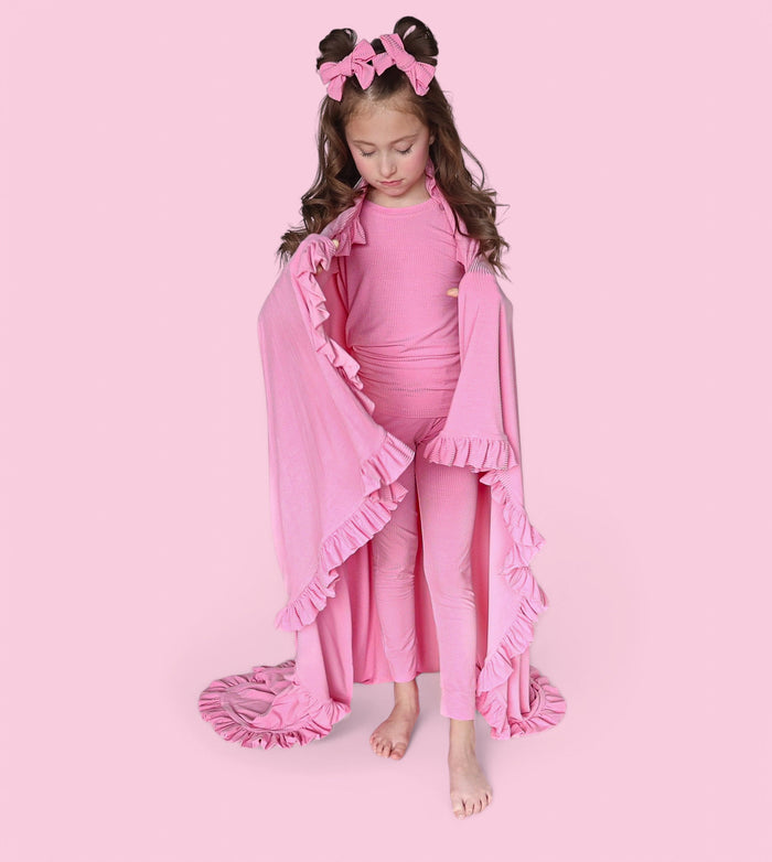 BELLA PINK RIB DREAM SET