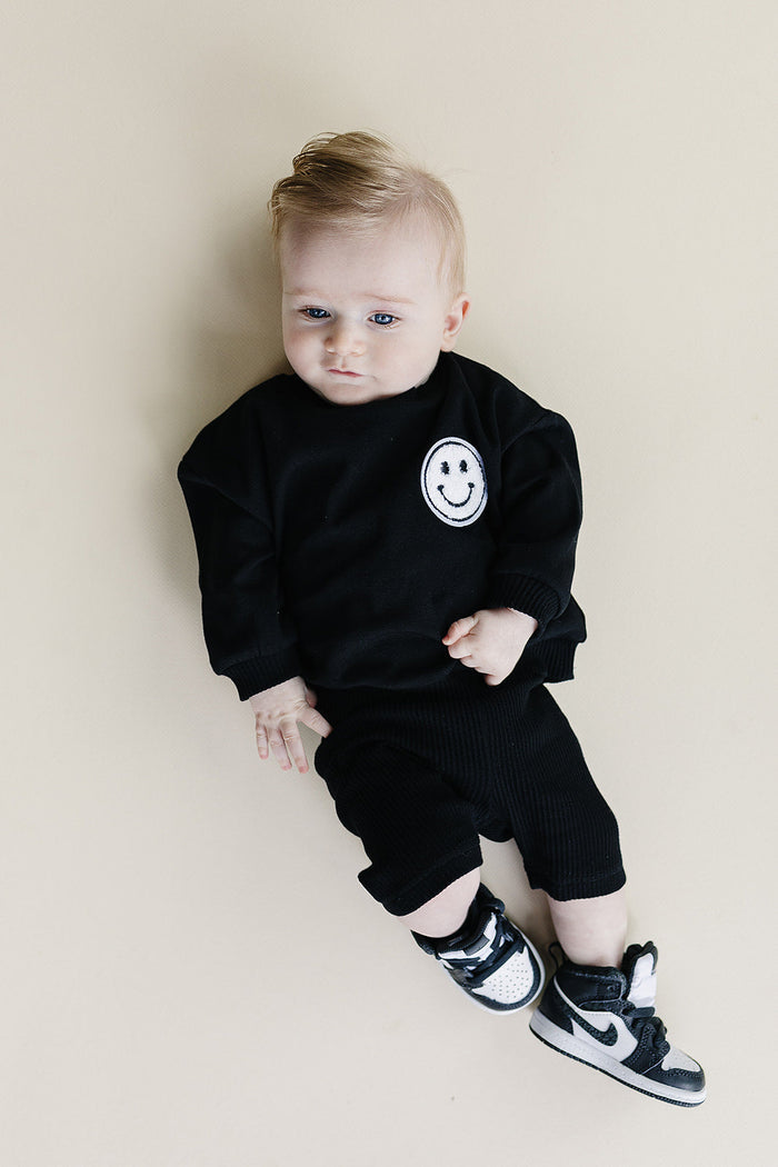 Biker Shorts Set | Black