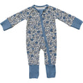 Bluebell Pointelle Bamboo Zipper
