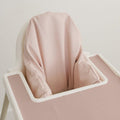 Blush Pink Vegan Leather IKEA Antilop Cushion Cover