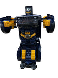 B/O TRANSFORMERS POLICE CAR WITH LIGHT AND SOUND 8"
