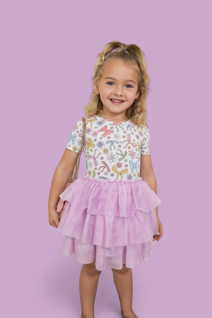 BOW GARDEN DREAM TUTU DRESS