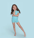 CAPRI BLUE RIB DREAM SHORT SET