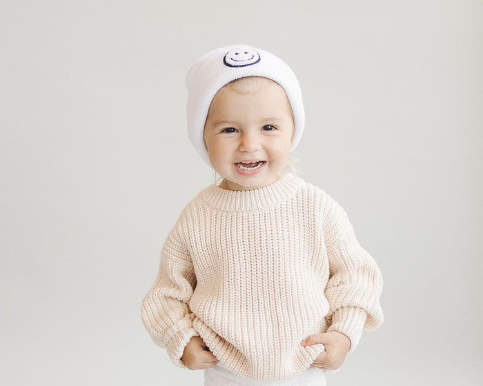 Chunky Knit Sweater | Vanilla