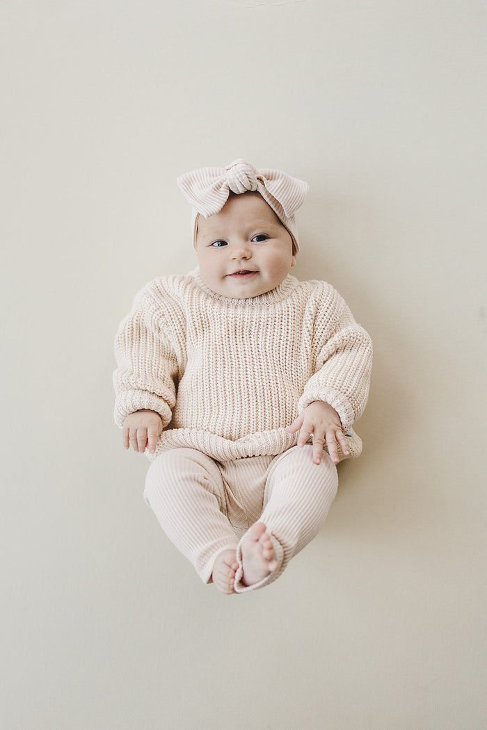 Chunky Knit Sweater | Vanilla