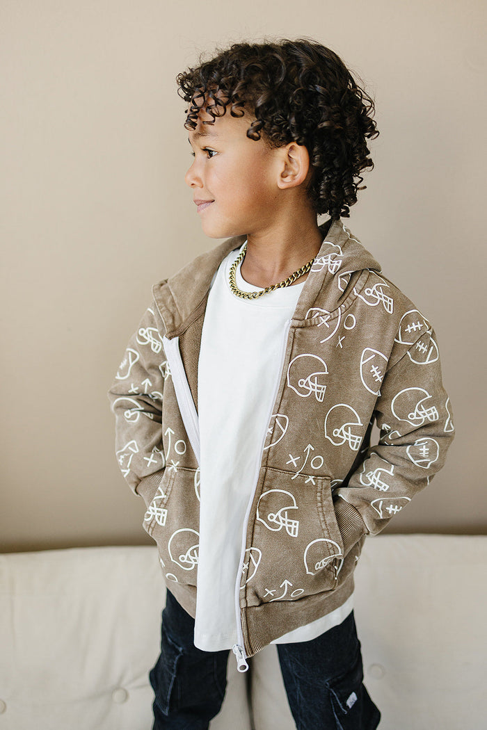 Cohen Zip Up Hoodie