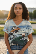 Colossal Hero Style Graphic T-Shirt –  Women, High-Quality Cotton