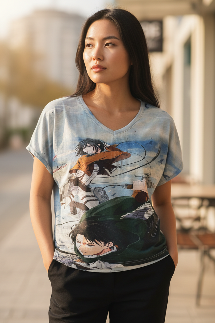 Colossal Hero Style Graphic T-Shirt –  Women, High-Quality Cotton