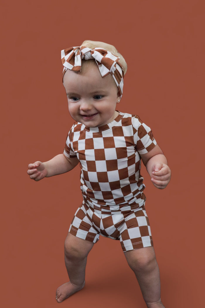 COPPER CHECKERS DREAM BOW