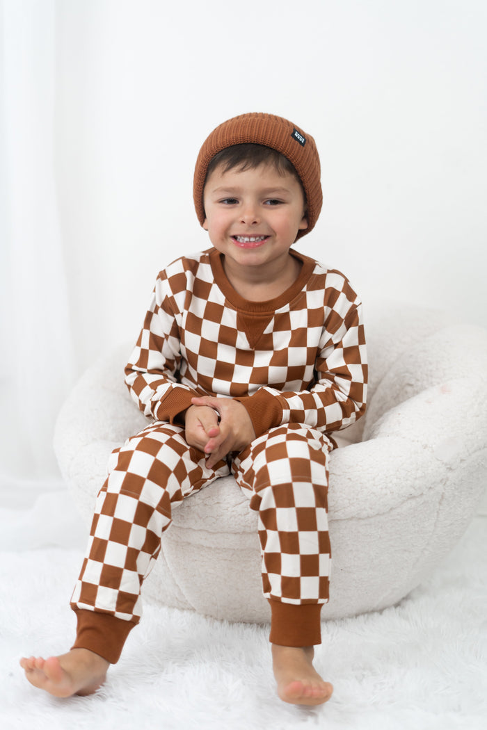 COPPER CHECKERS DREAM JOGGER