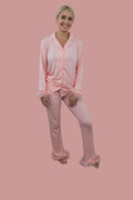 CORAL FEATHERED WOMEN'S DREAM FLARE SET