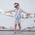 DISCO BIRTHDAY BOY DREAM SHORT SET