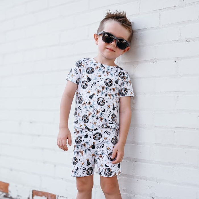 DISCO BIRTHDAY BOY DREAM SHORT SET