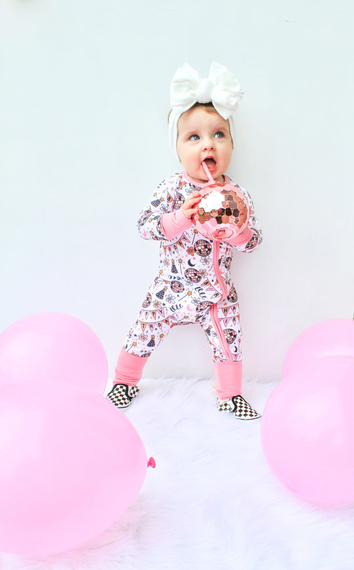DISCO BIRTHDAY GIRL DREAM ROMPER