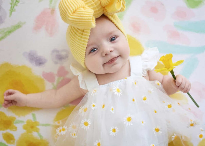 Dixie Dress Romper - Pickin' Daisies