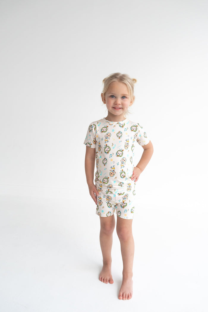 Dream Big Little Co x CoComelon JJ MUSICAL MELON DREAM SHORT SET