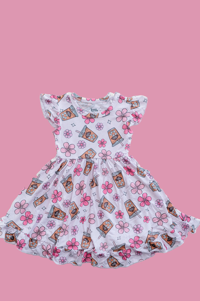 EXCLUSIVE A CUP OF DREAMS DREAM RUFFLE DRESS