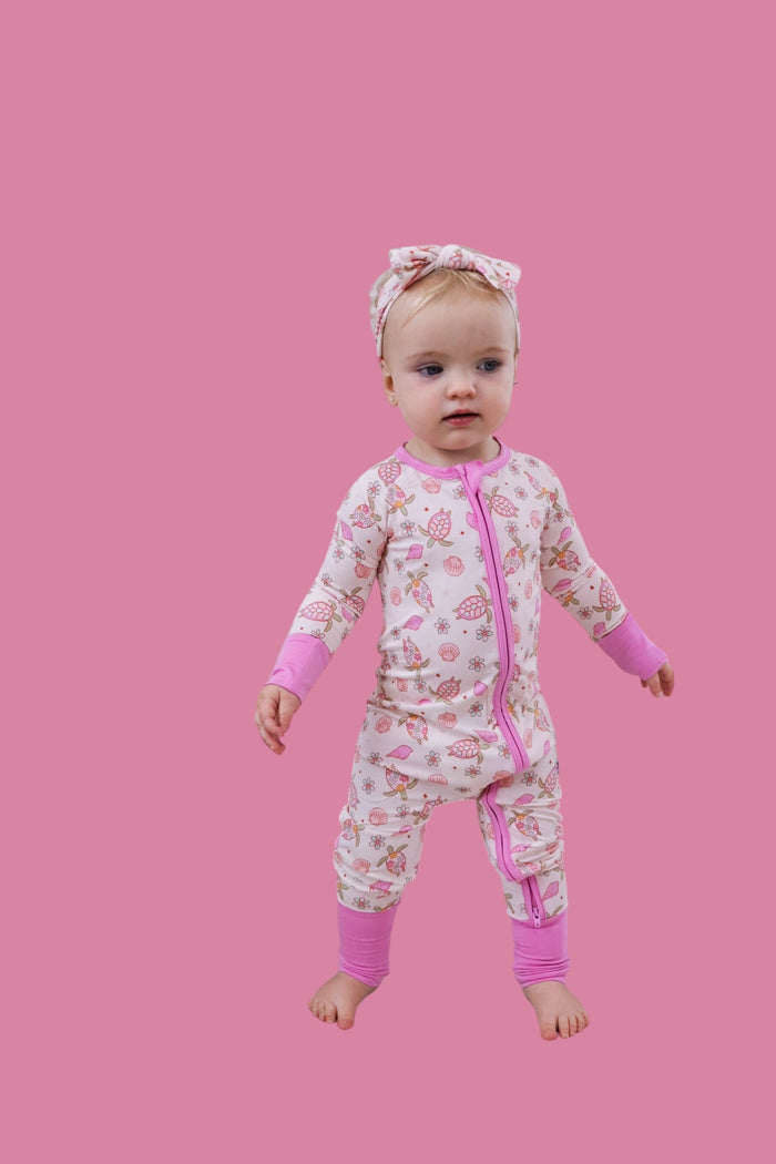 EXCLUSIVE LOVE YOUR SHELL DREAM ROMPER