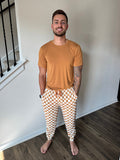 EXCLUSIVE SANDY BEACH CHECKERS MEN'S DREAM  JOGGER PANT