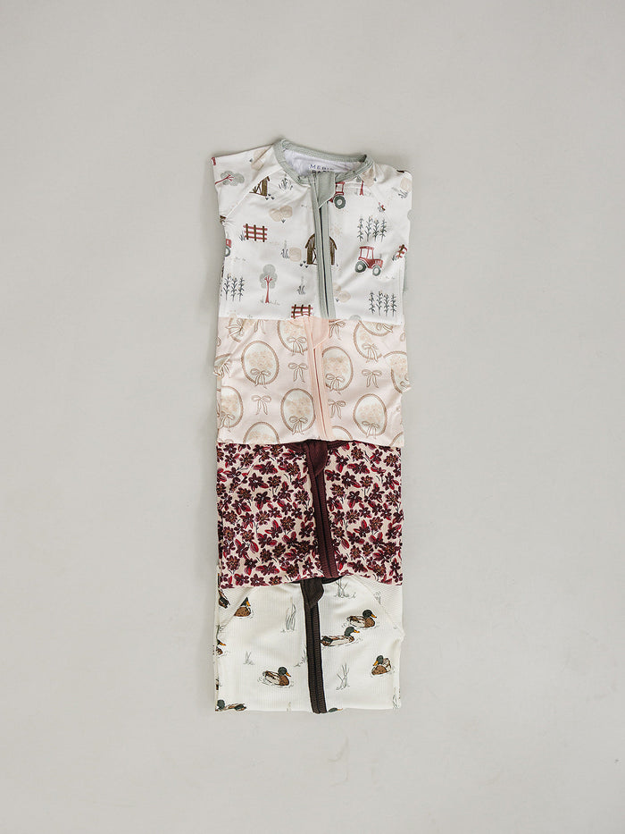 Farmhouse Bamboo Zipper