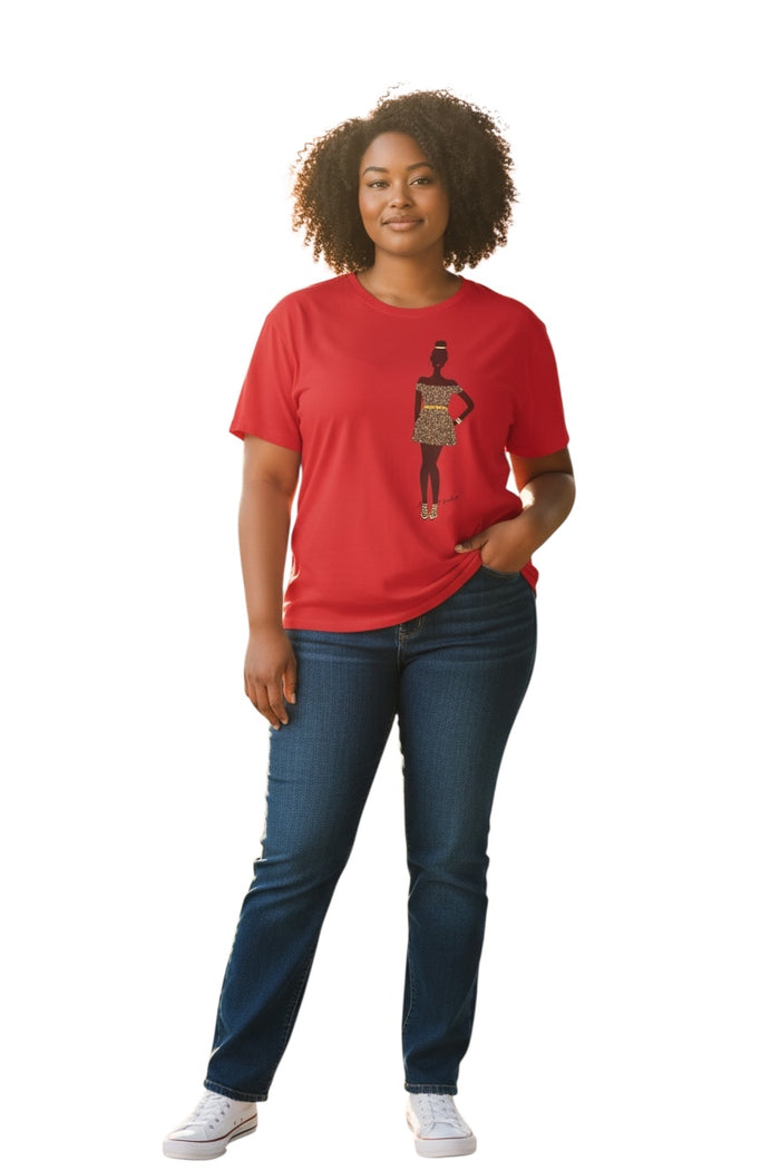 Fashion T-Shirt – Trendy Casual Short Sleeve Tee