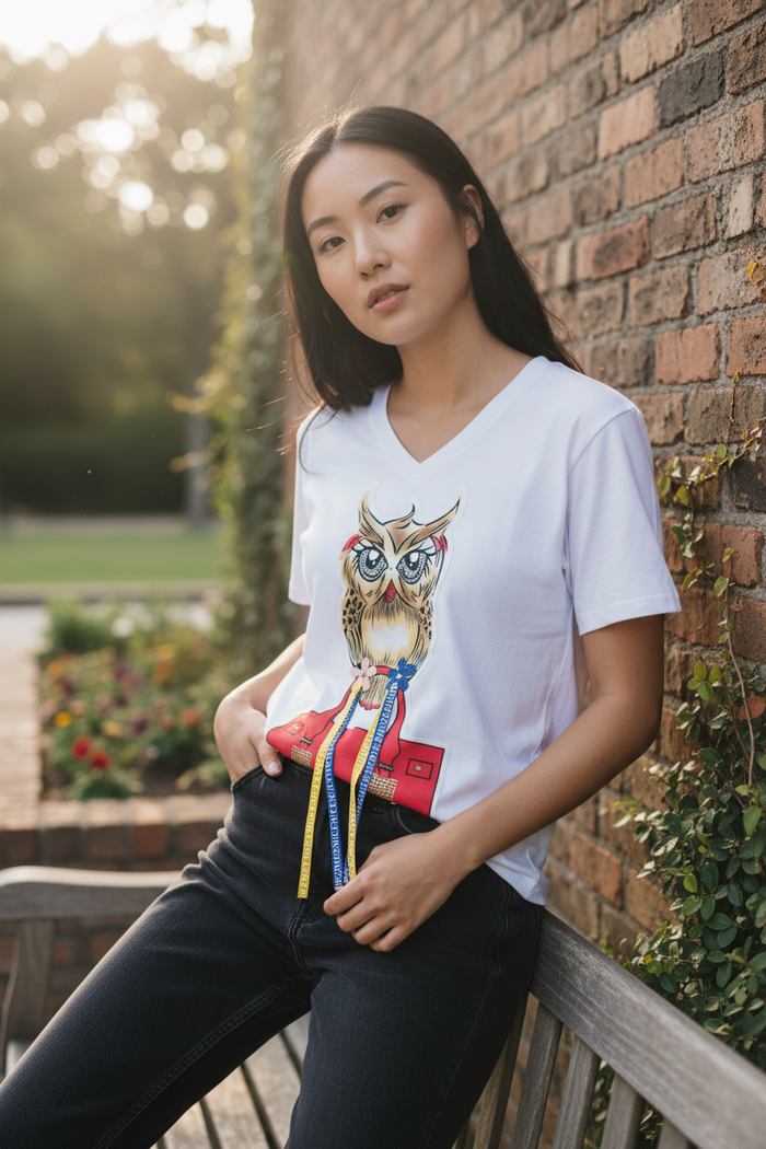 Fashion T-Shirt – Trendy Casual Short Sleeve Tee