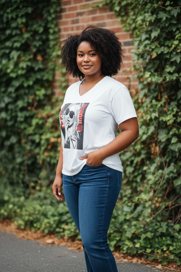 Fashion T-Shirt – Trendy Casual Short Sleeve Tee