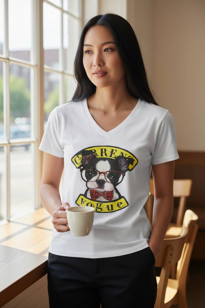 Fashion T-Shirt – Trendy Casual Short Sleeve Tee