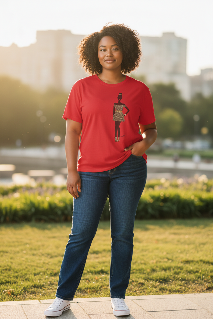 Fashion T-Shirt – Trendy Casual Short Sleeve Tee