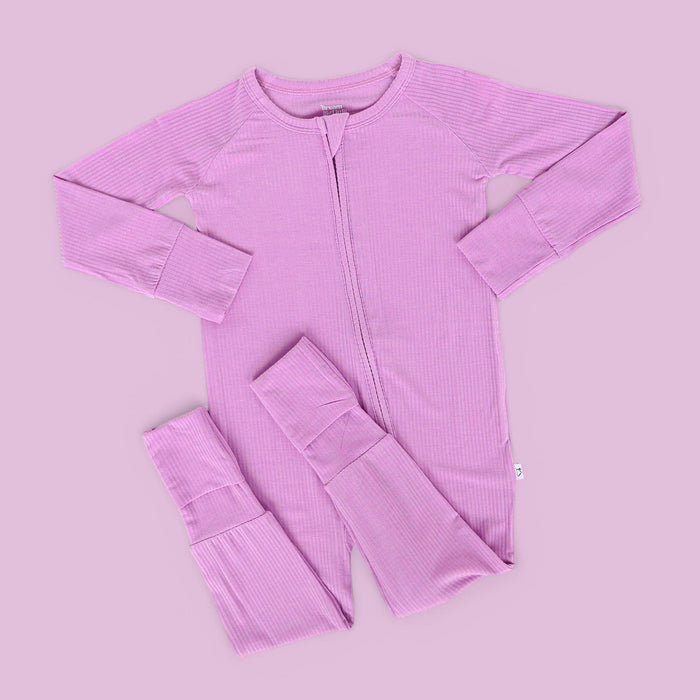 FOREVER LILAC RIB DREAM ROMPER