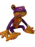 FROG PLUSH TOY 20" BIG AGE 3+ VERY SHINNY AND SOFY