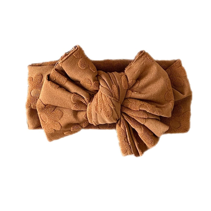 Glowing ~ Brown Embossed Daisy
