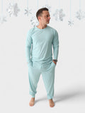 HAZY BLUE RIB DREAM MEN'S TOP