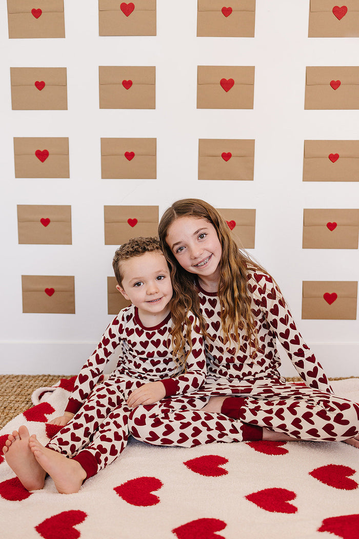 Hearts Plush Blanket