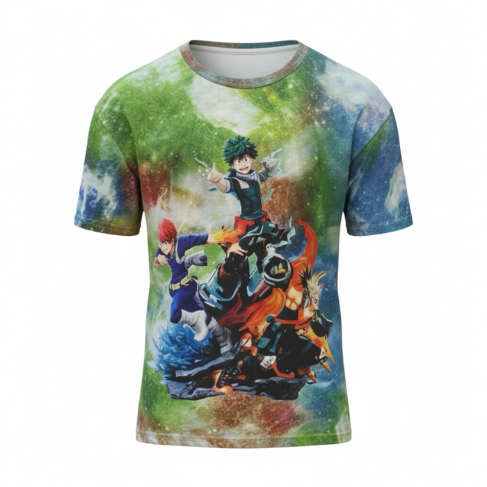 Hero Academy Style Graphic T-Shirt –Mens &  Unisex Casual Tee