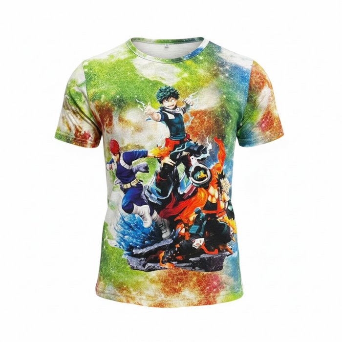 Hero Academy Style Graphic T-Shirt –  Unisex Casual Tee