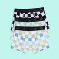 HIGH TIDE CHECKERS DREAM BOY'S BOXER BRIEF SET