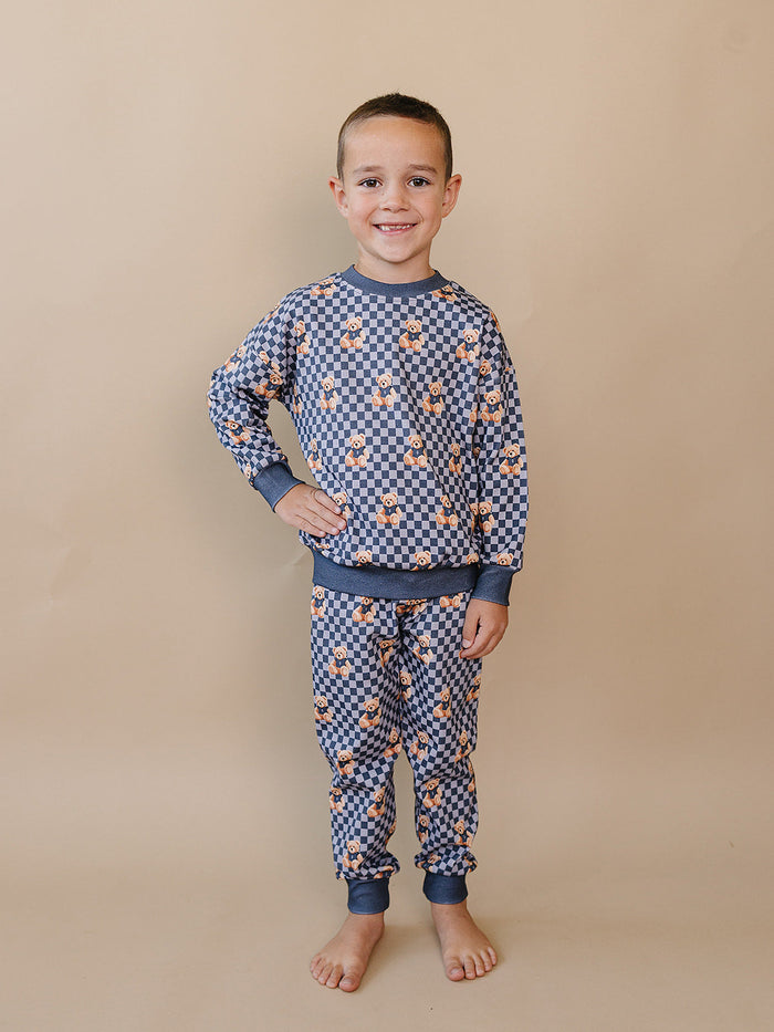 Jogger Set | Checkered Bear Vibes