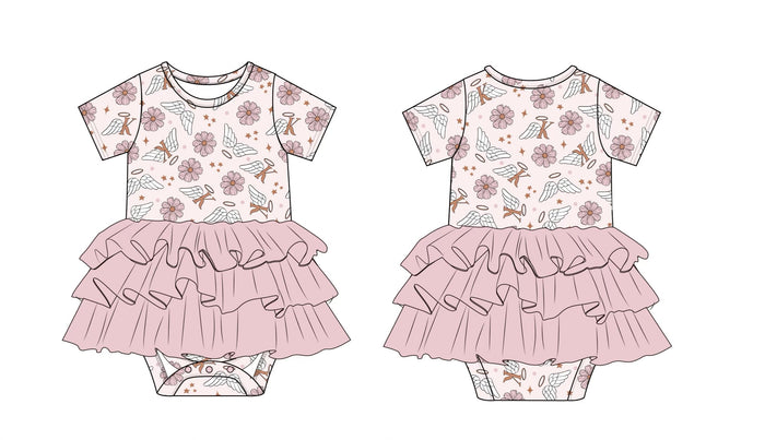 KALLIE'S WING'S DREAM TUTU BODYSUIT DRESS