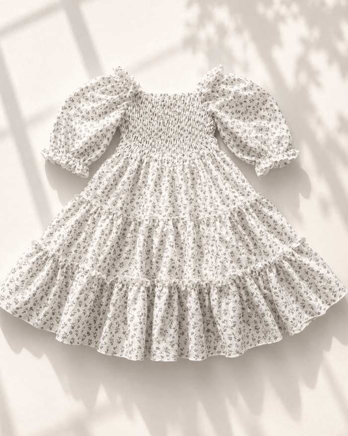 Katherine Dress - Fawn Floral